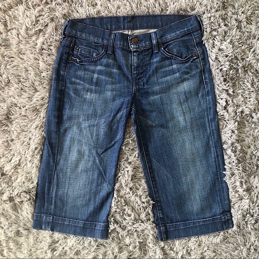 7 For All Mankind Low Rise Long Shorts 2